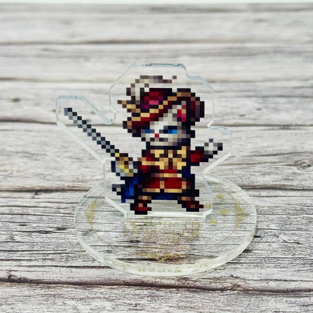 Octopath Traveler Square Enix Cafe Feintz Acrylic Stand Small Japan US Seller